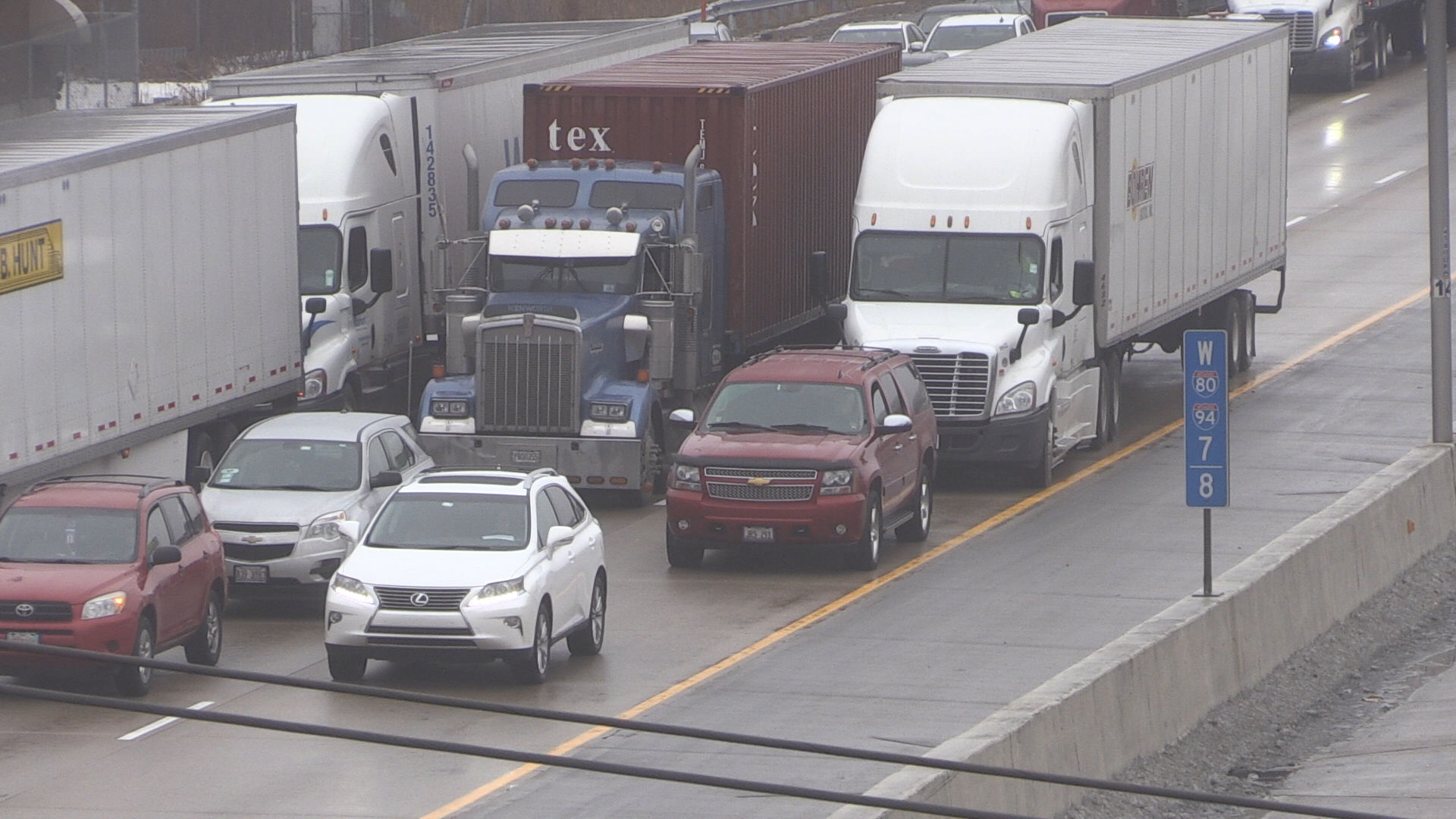 80/94 Shut Down in both directions